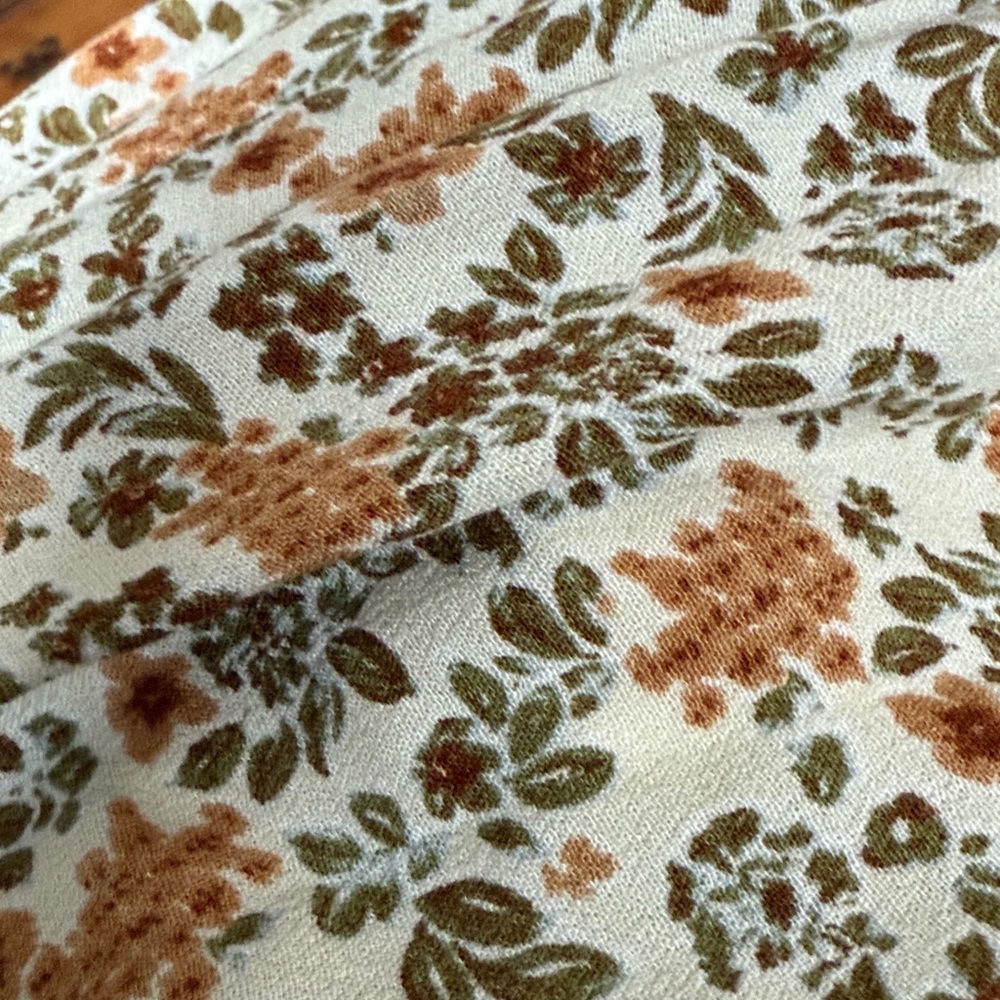 Vici Boho Smocked Petite Floral Print Maxi Dress EUC Sz M Ret $78 - Picture 6 of 8